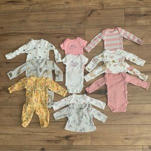 Preemie Girl Bundle of Clothes